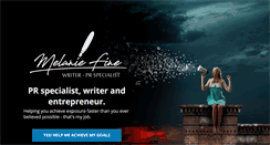 Desktop Screenshot of melaniefine.com